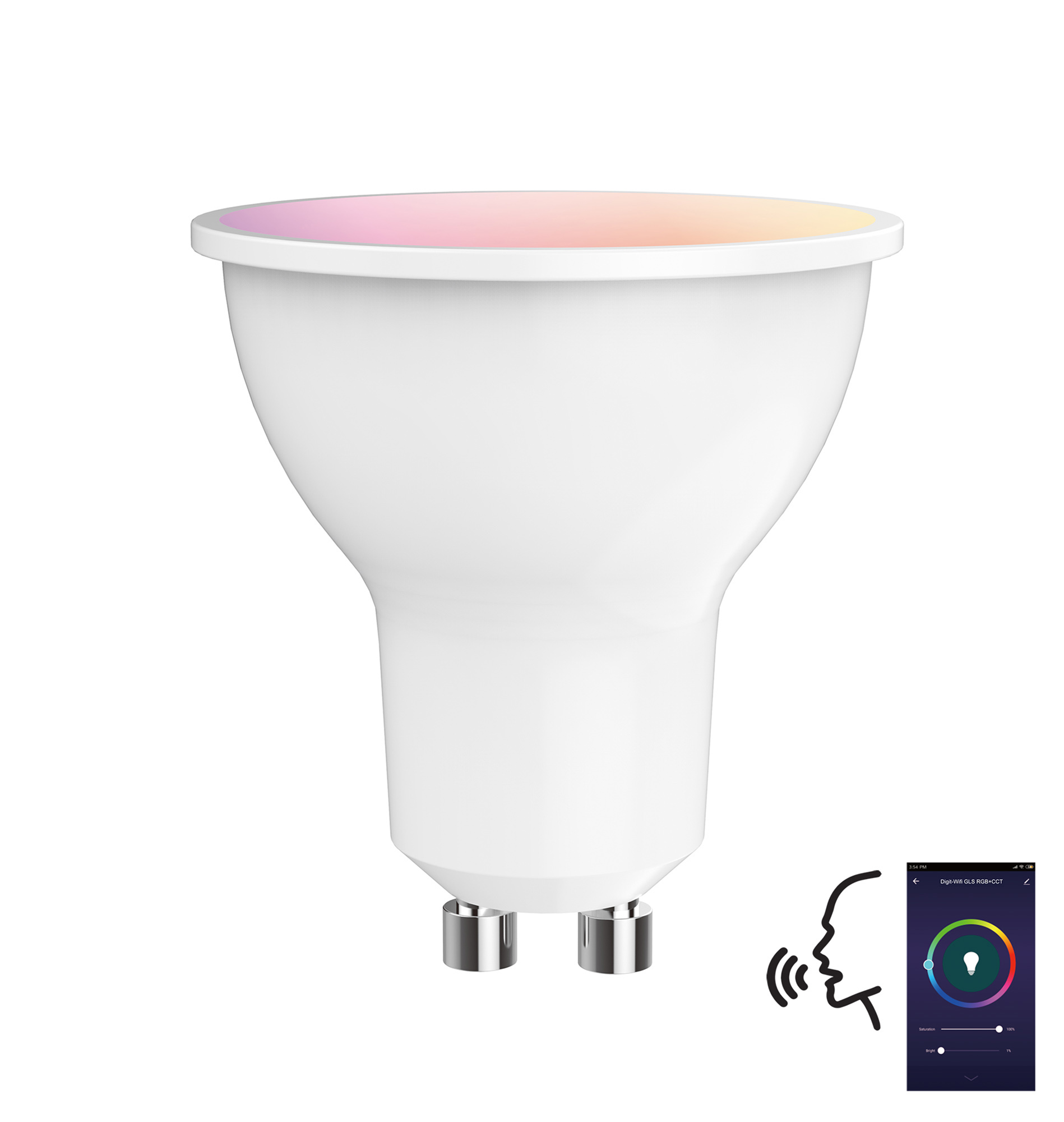 Digit Wi-Fi LED Lamps Luxram Spot Lamps
